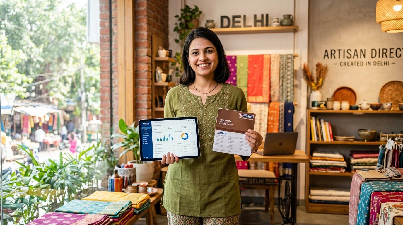 Indian woman entrepreneur building disciplined recurring savings